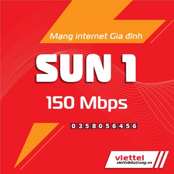 GÓI CƯỚC SUN1 180.000đ